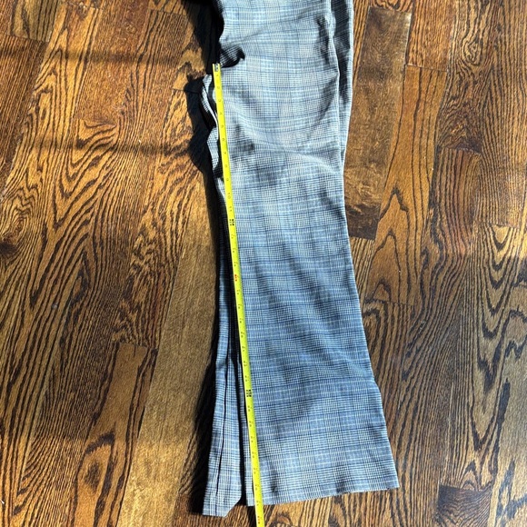 Gray Plaid Women's Pants - Picture 5 of 7